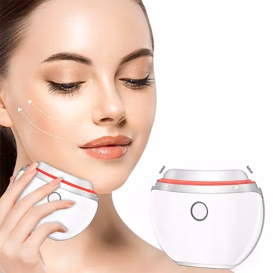Multifunctional LED Beauty Body Stone Stainless Steel Electric Microcurrent Neck and Back Massage Guasha Tool Facial Massager